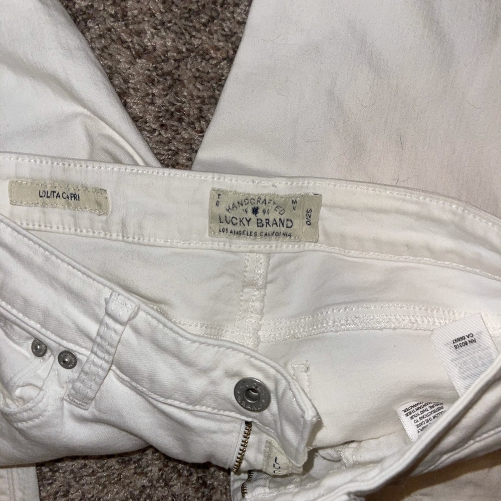 Lucky brand white skinny jeans - Picture 4 of 4